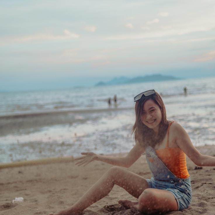 Portrait of Nova Rinaldi, group coordinator and fusion cooking expert